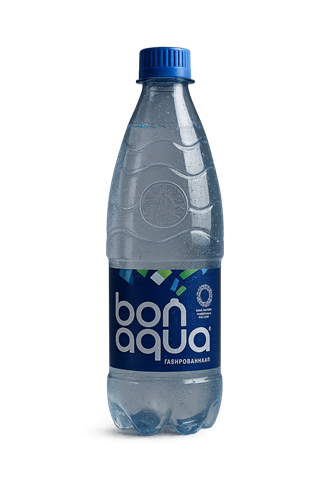 Вода BonAqua 0,5 газированная 1002523 - фото 619514